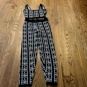 Immodel Fendi inspired Workout Set (adult S/M)